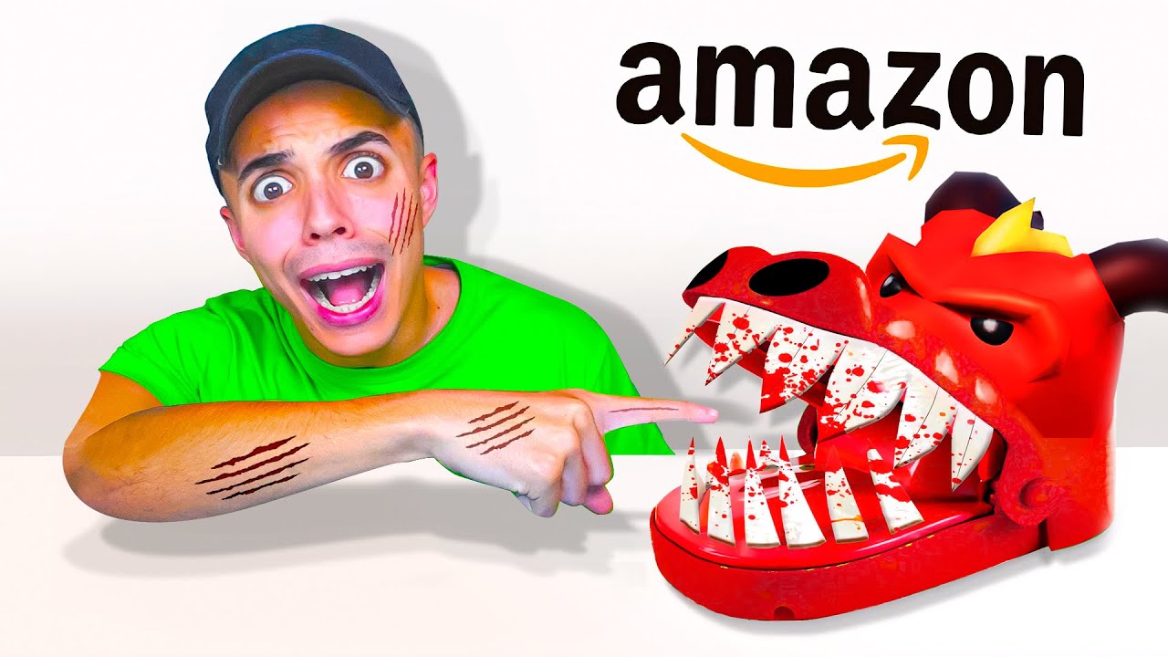 COMPRÉ 100 PRODUCTOS PROHIBIDOS DE AMAZON! Stumble Guys