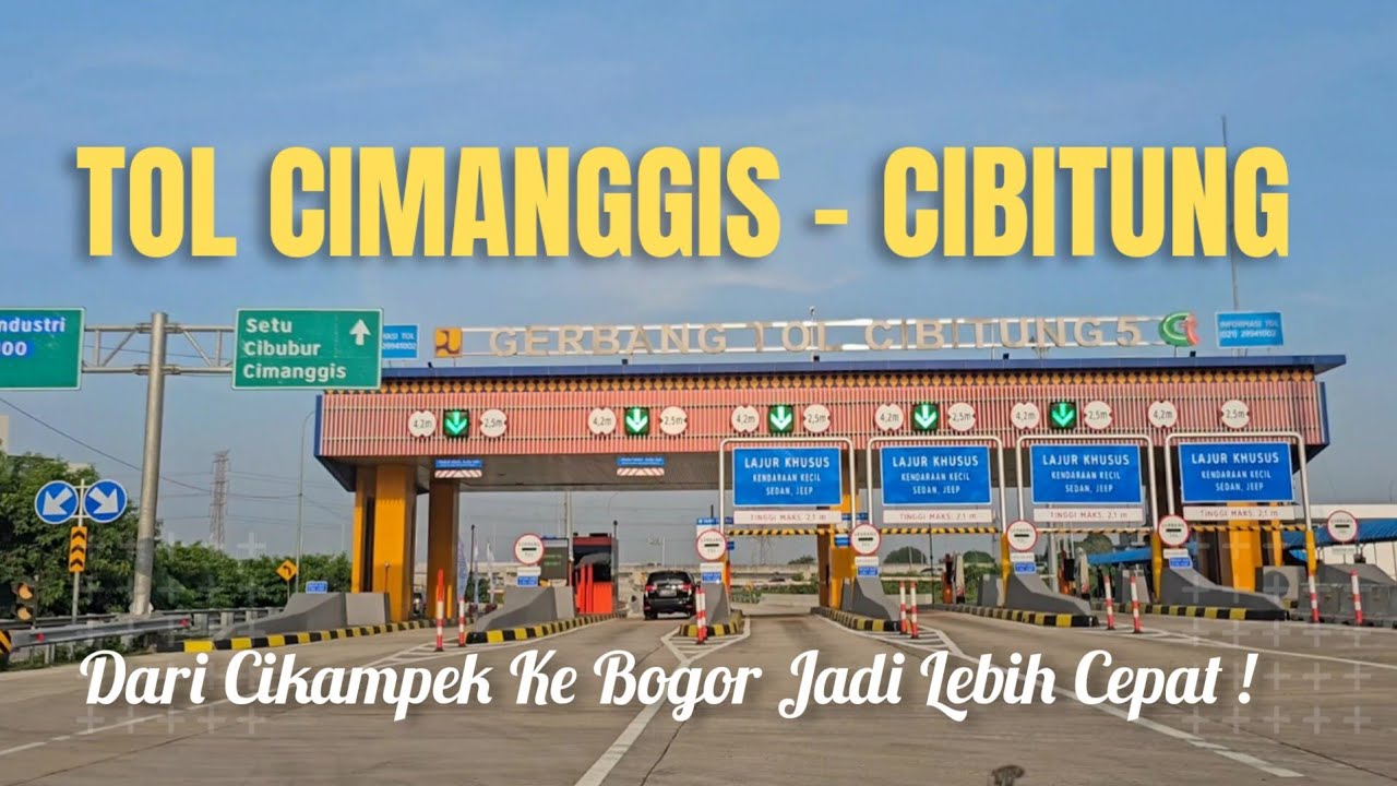 MENCOBA TOL BARU | DARI CIKAMPEK KE JAGORAWI LEBIH SINGKAT ‼️ AKSES TOL ClMANGGIS - CIBITUNG