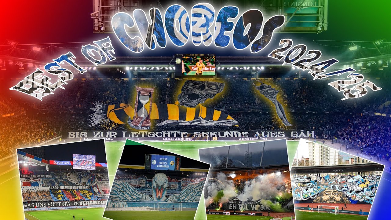 BEST OF CHOREOS FROM SWISS ULTRAS 2024/25 | Swiss.Ultras.Tradition