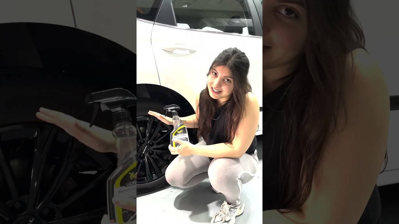 Limpia y detalla las llantas de tu auto en minutos