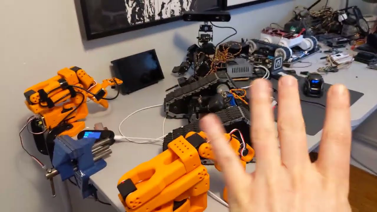 Realtime Vector teleoperation via a parent robot