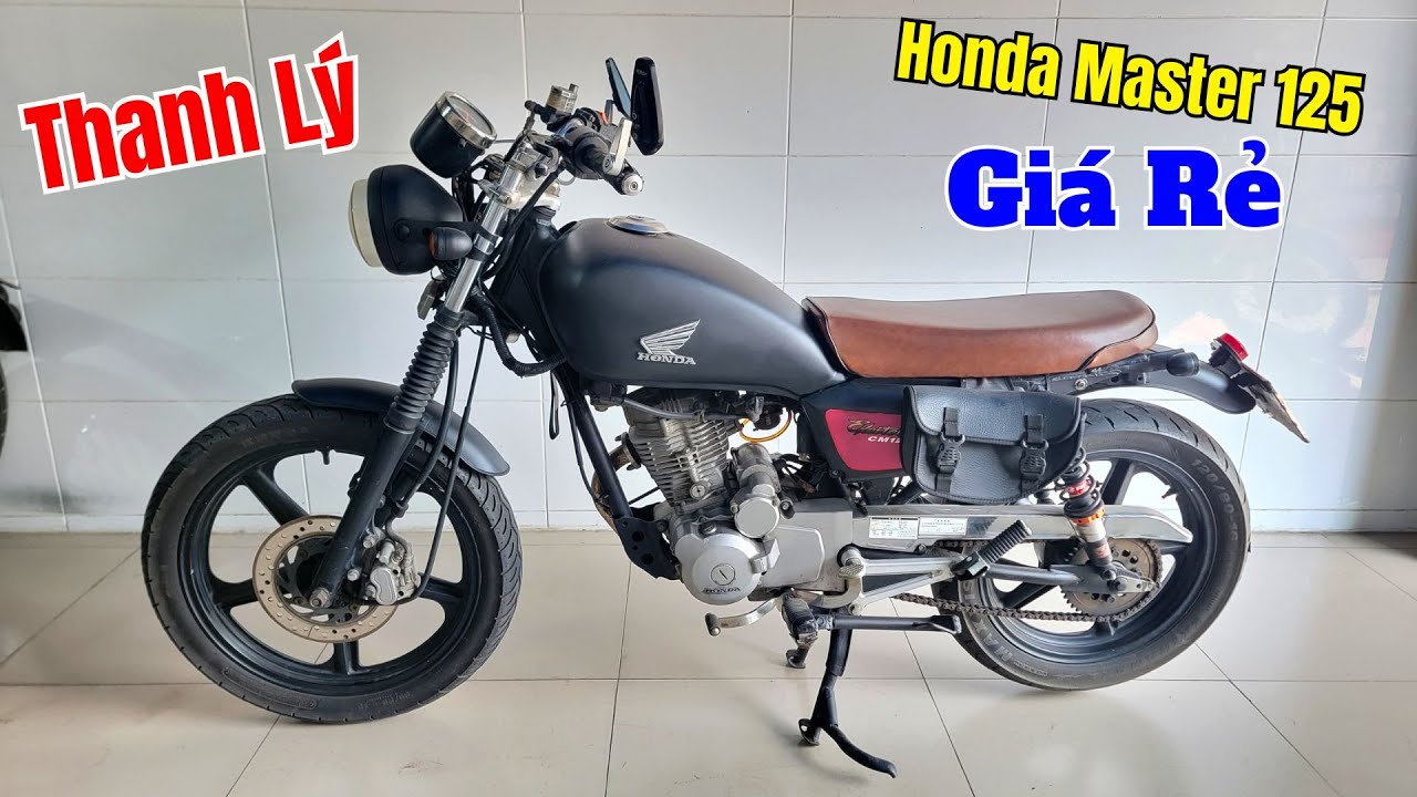 Moto Cũ Giá Rẻ - Honda Master 125 Dáng Classic Máy Êm Chất
