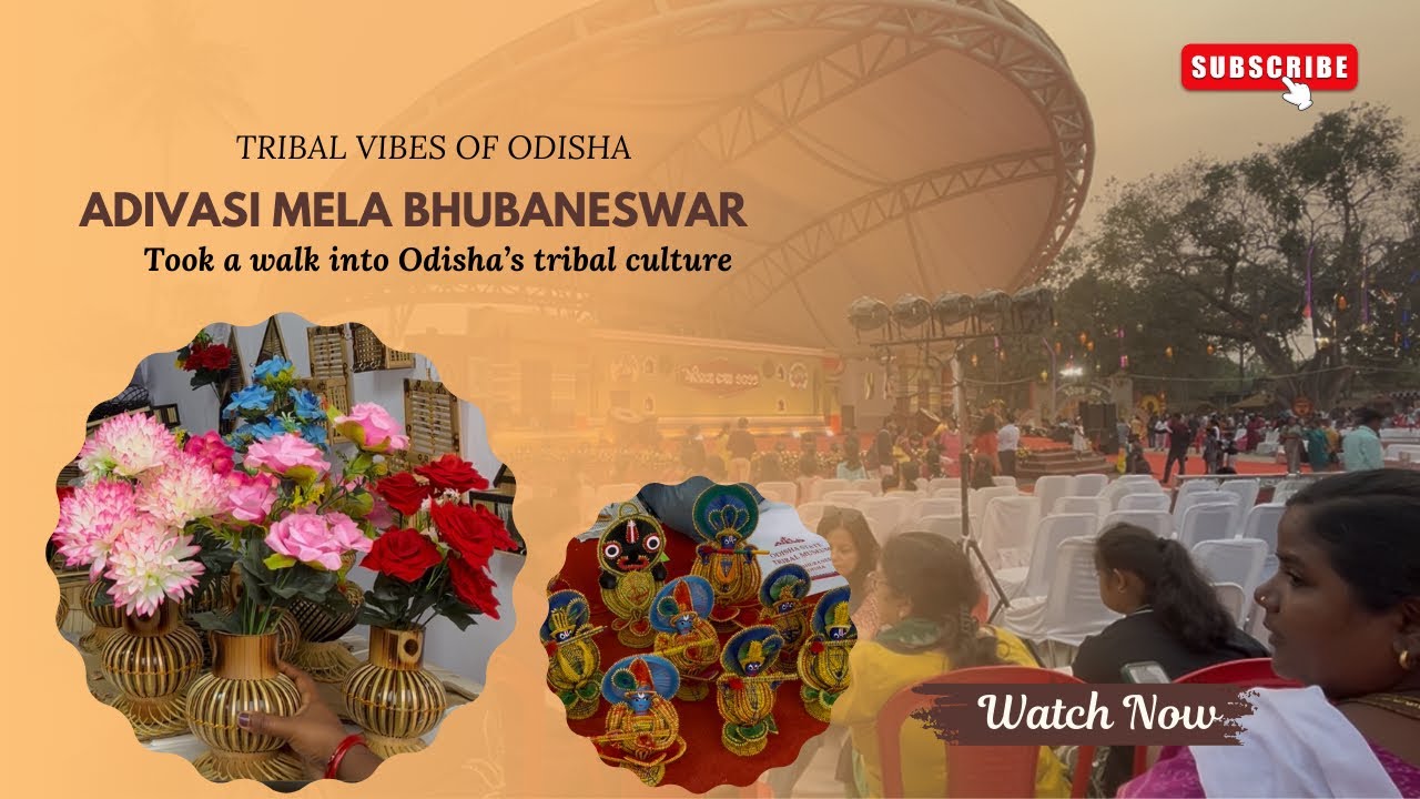 Adivasi Mela Bhubaneswar 2026 | Exploring Tribal Culture & Handmade Treasures✨❤️ #youtubeindia #vlog