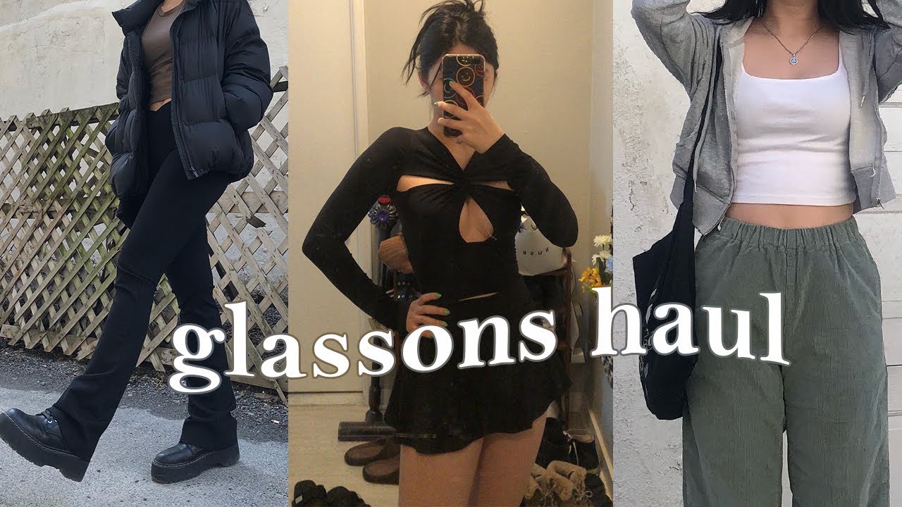 first time trying out glassons (*´▽`*) | try-on haul