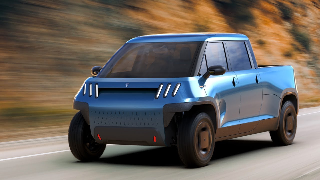 The TELO MT1, a mini pickup for $41,000