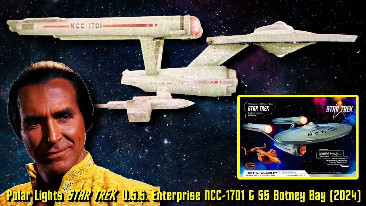 Polar Lights STAR TREK U.S.S. Enterprise NCC-1701 Space Seed Edition (2024)