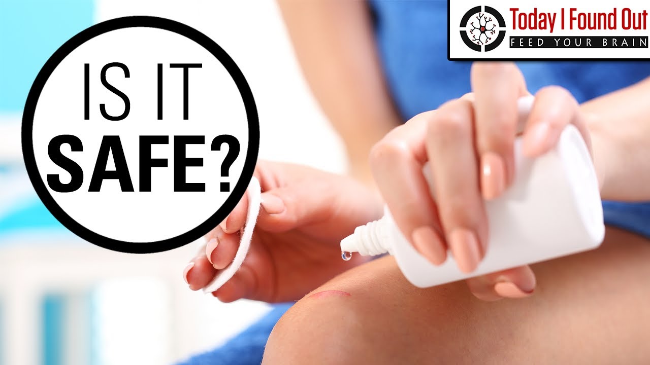 Should we Put Hydrogen Peroxide on our Cuts?