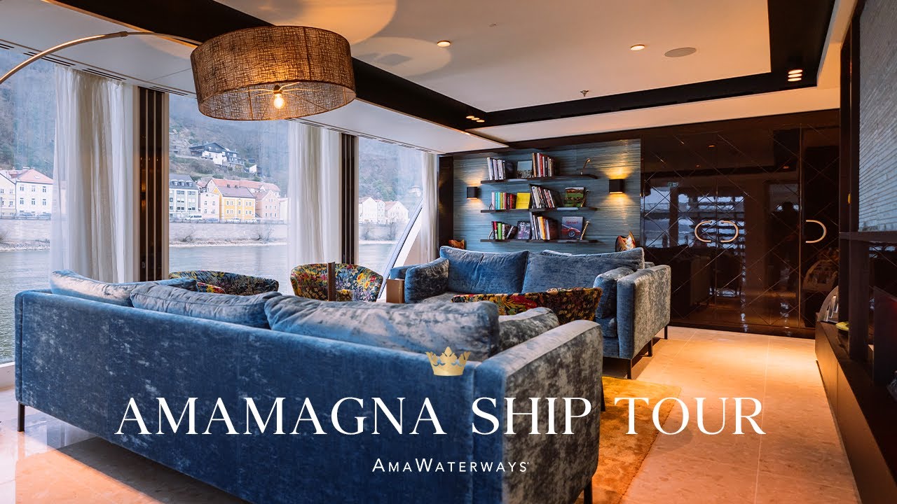 Экскурсия по роскошному флагманскому судну AmaWaterways — AmaMagna