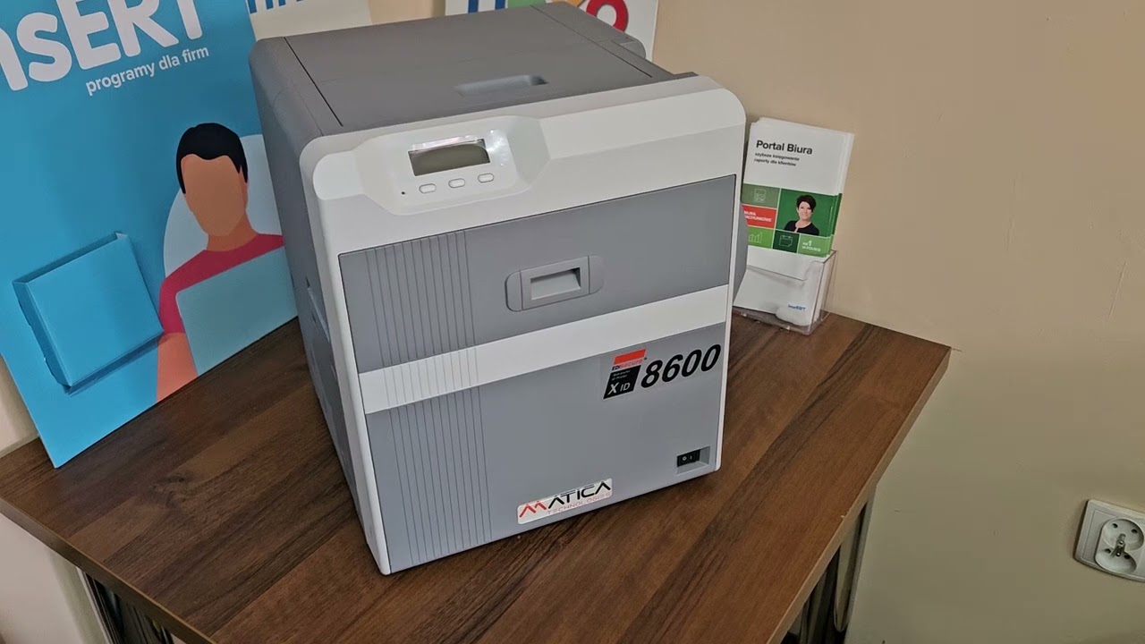 Matica XID8600 &ndash; precyzja i bezpieczeństwo w druku kart!