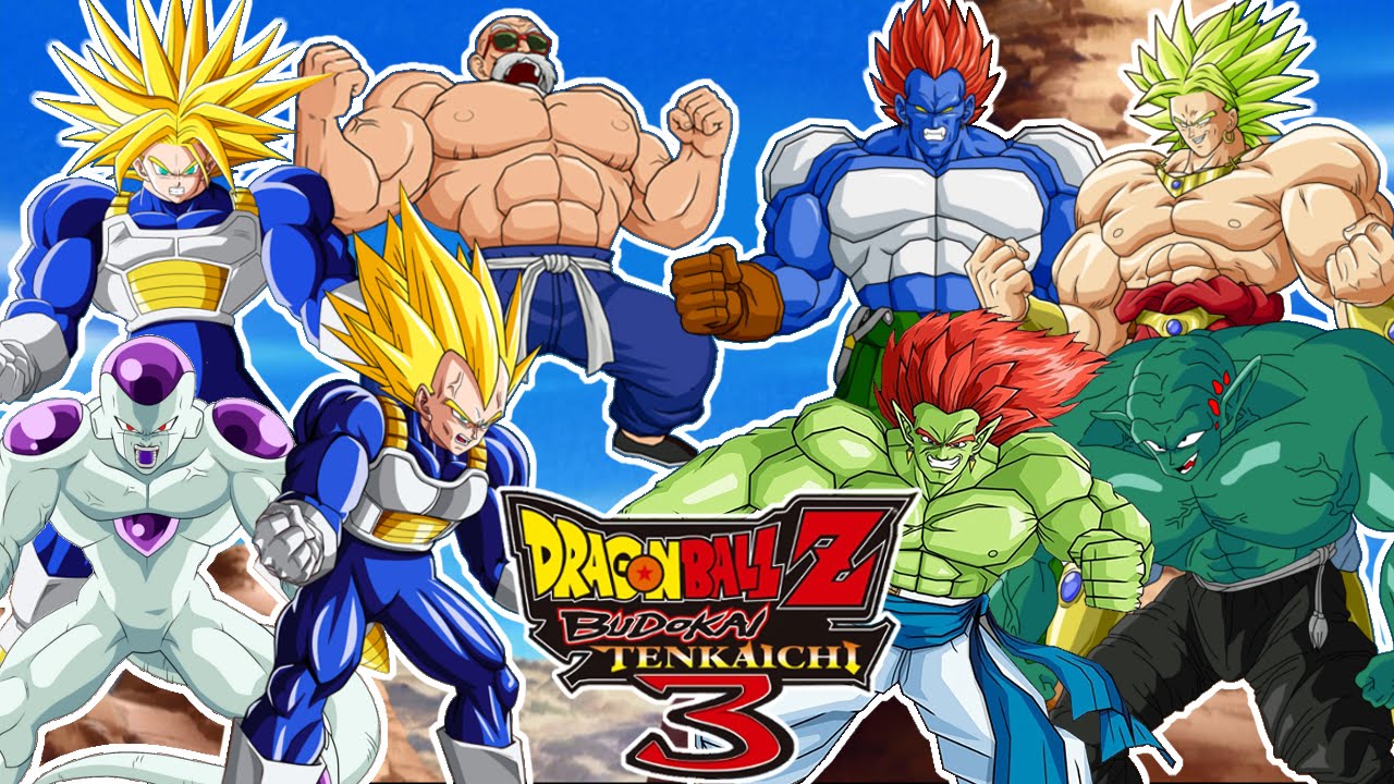 Dragon Ball Z Budokai Tenkaichi 3 : Batalla De Musculosos - Trunks Vegeta Broly Androide 13 Etc