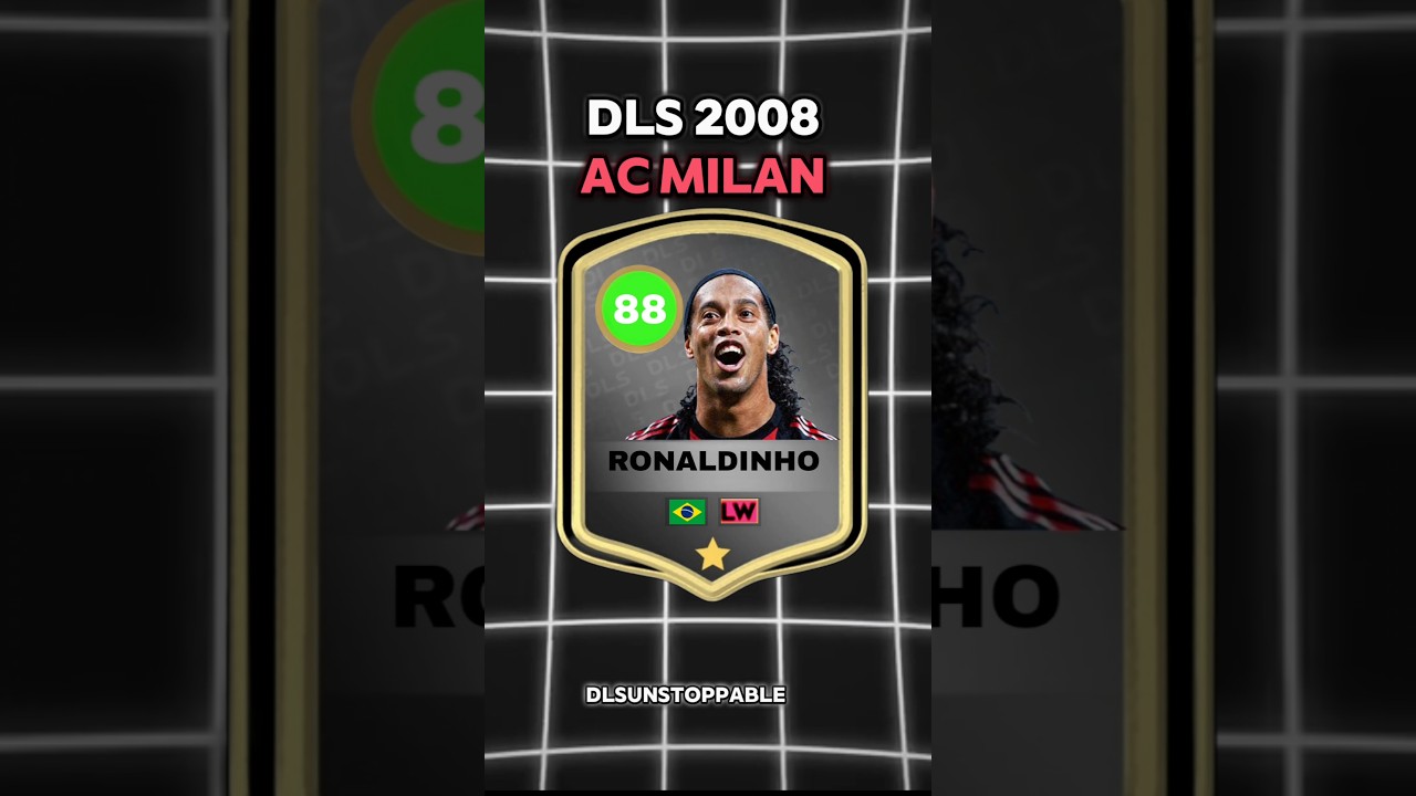 DLS 25 VS DLS 2008 LEGENDARY AC MILAN TEAM 😈.