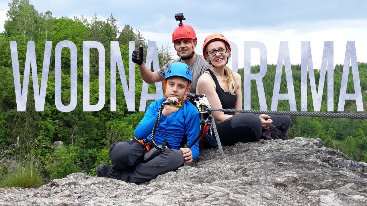 Czechy via ferrata Wodna Brama 2021-06-08
