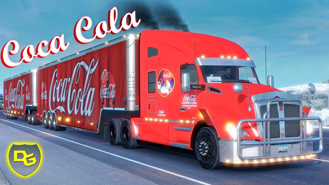 Coca Cola Weihnachtstruck - American Truck Simulator #1 - Daniel Gaming - Deutsch