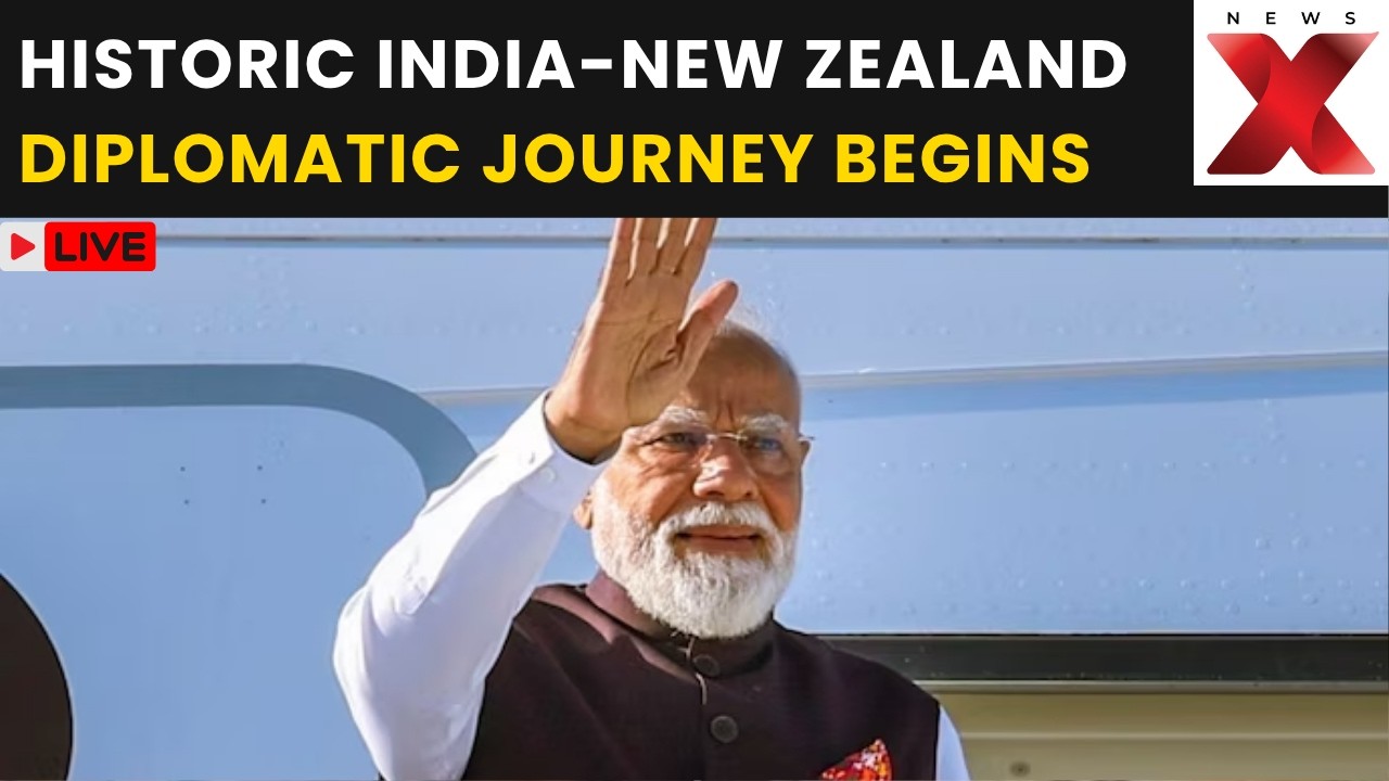 PM Modi New Zealand Visit LIVE: First Indian PM in 40 Years Begins Historic State Tour