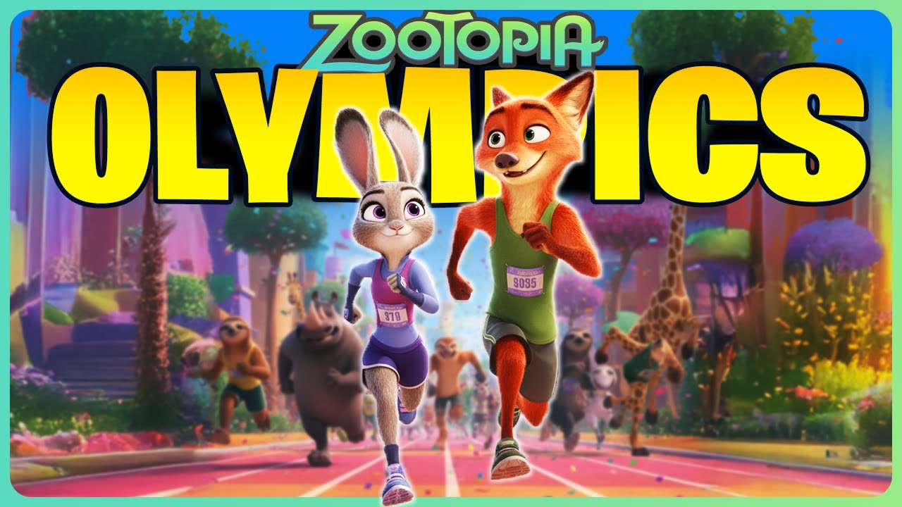 Zootopia Olympics ⚡️ Brain Break for Kids ⚡️ Inspired by Zootopia 2