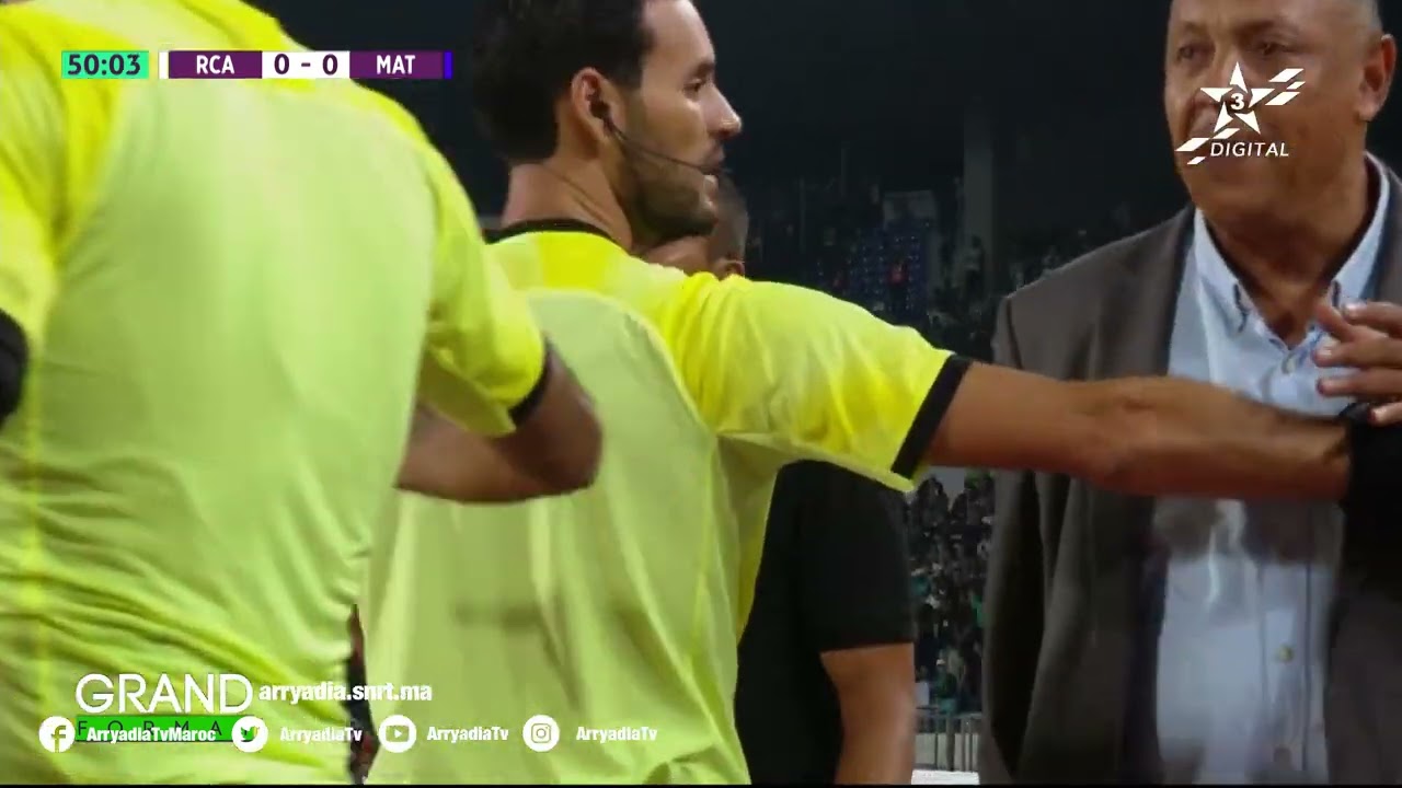 الرجاء الرياضي يفوز على حساب ضيفه المغرب التطواني