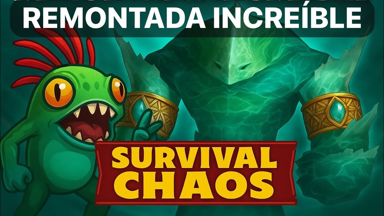 LA PARTIDA MAS LARGA de SURVIVAL CHAOS | NO ME RENDIRÉ JAMAS | Warcraft 3