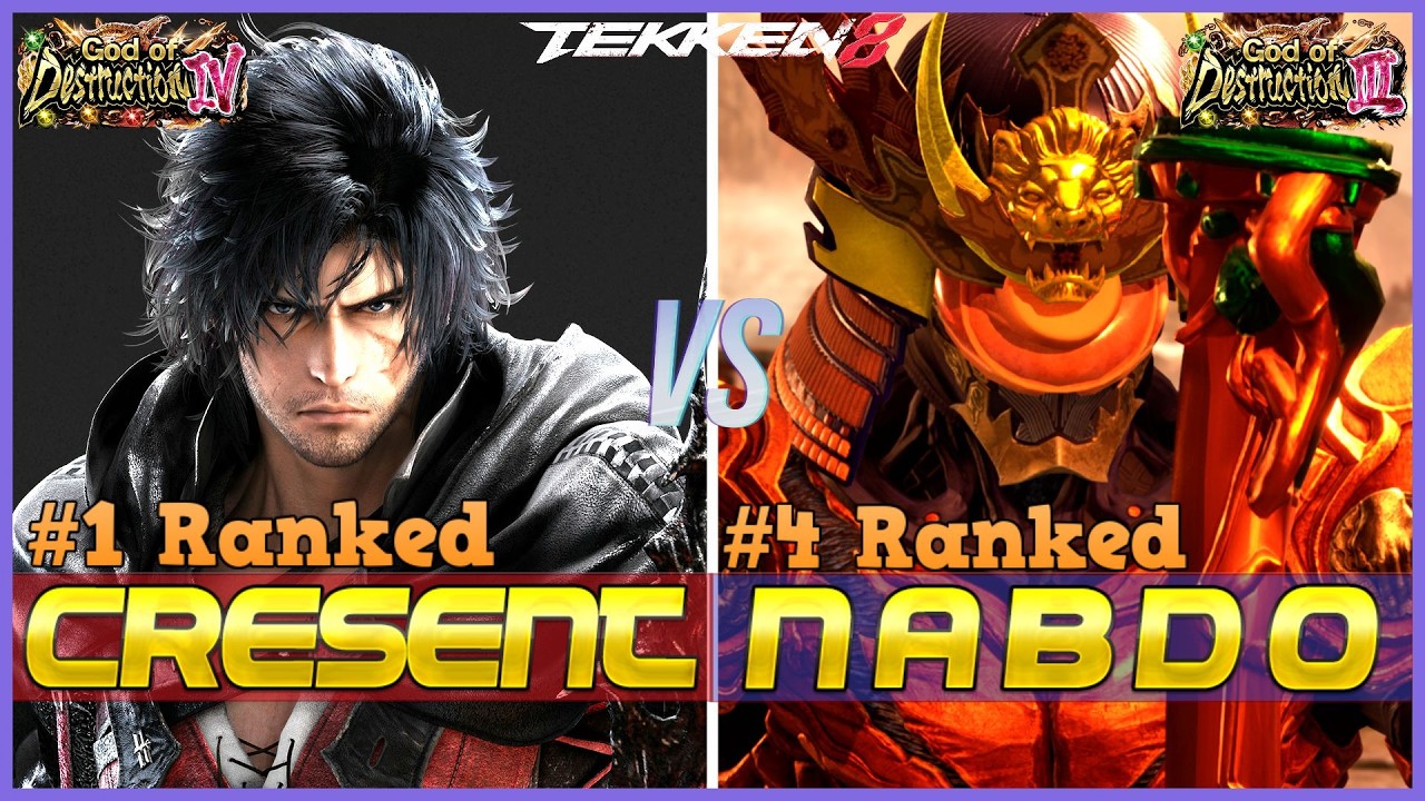 T8 ▰ CRESCENT (#1 Ranked Clive) Vs NABDO (#4 Ranked Yoshimitsu) ▰ Tekken 8 High Level Gameplay