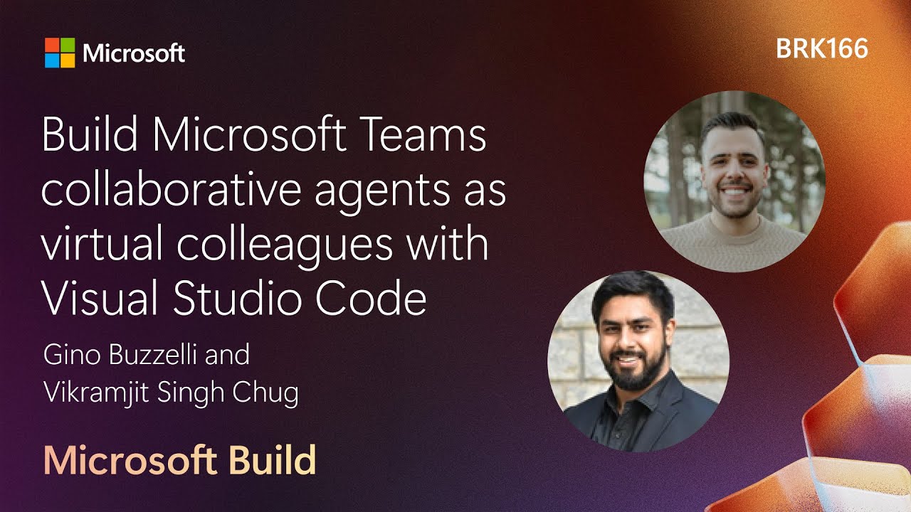 Создавайте агентов для совместной работы Microsoft Teams как виртуальных коллег с помощью Visual ...