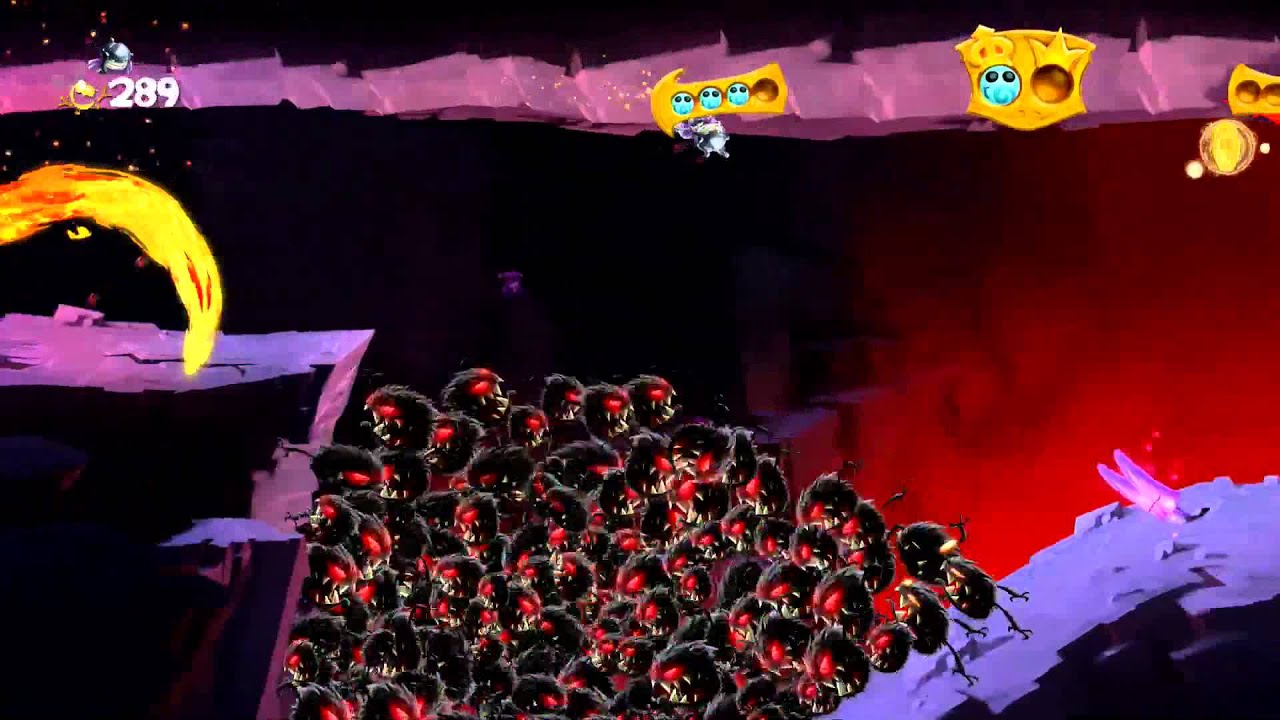 Rayman Legends Olympus Maximus Swarmed And Dangerous All Teensies Walkthrough