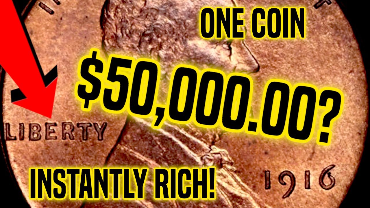 1916 Lincoln Penny Coins Worth BIG MONEY!