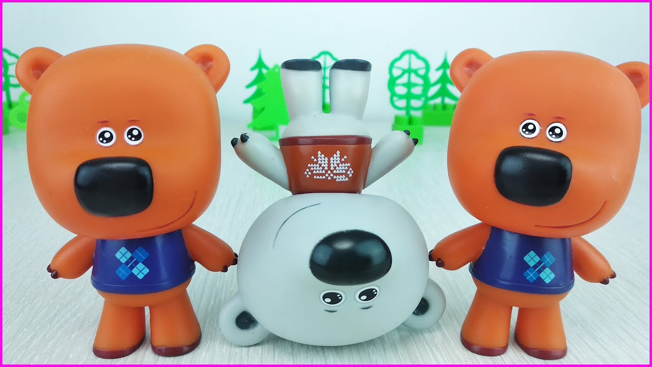 Ми-ми-мишки 🐻 3 ВЕСЕЛЫХ 🙈 СЕРИИ про КЕШУ ТУЧКУ и Лисичку! Мультики с игрушками для детей