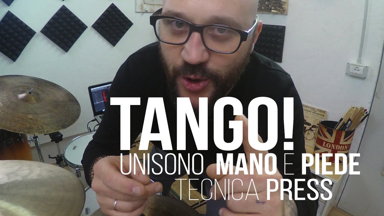 Tango (UNISONO e PRESS) - La Batteria JAZZ FACILE #28