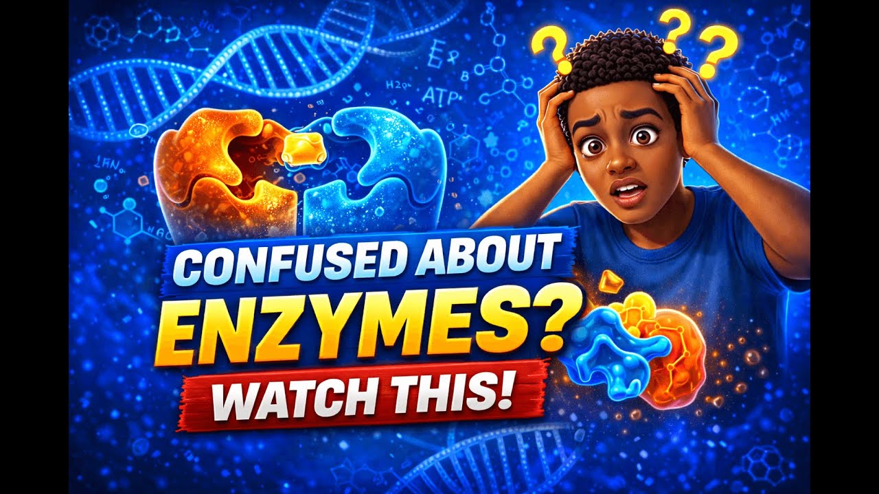 ''Enzymes Explained Simply I Biochemistry Made Easy''