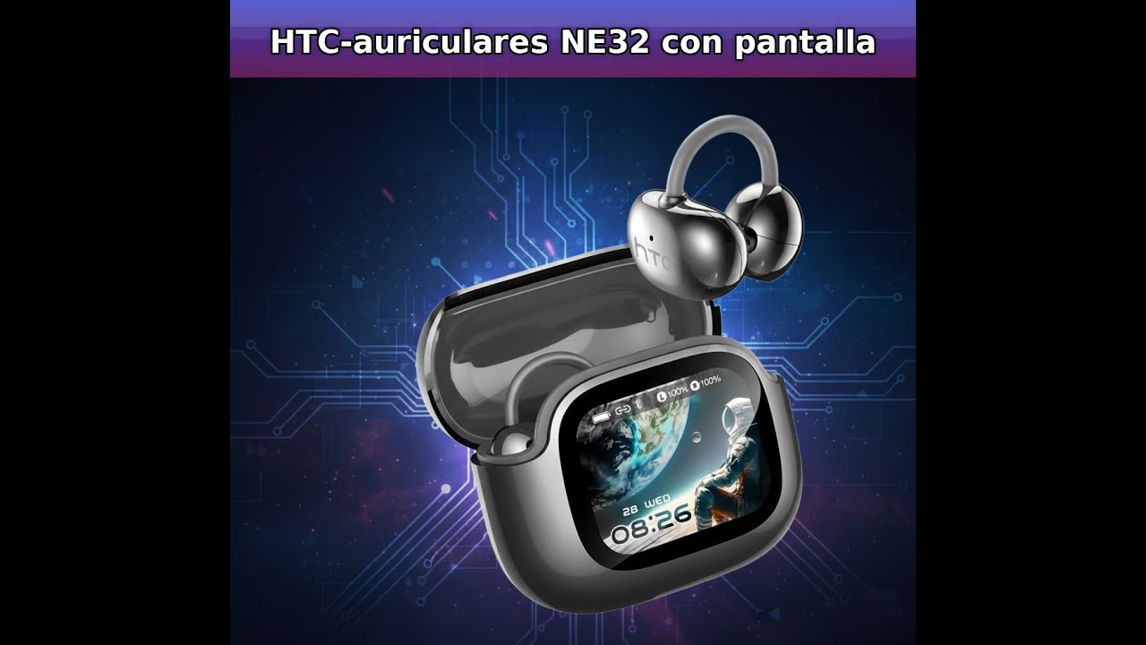 HTC NE32: estuche con pantalla y control sin tocar el móvil