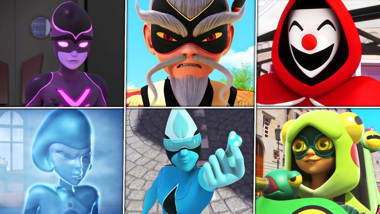 Miraculous Ladybug Season 4 All Akumatized Villains | Miraculous Ladybug Season 6 Coming Soon!