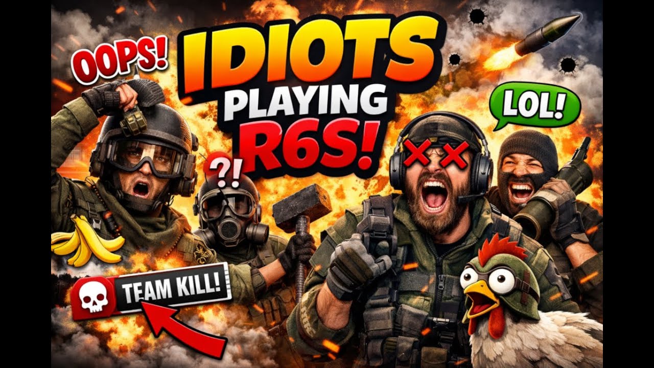 Come join the boys in Rainbow Six Siege!