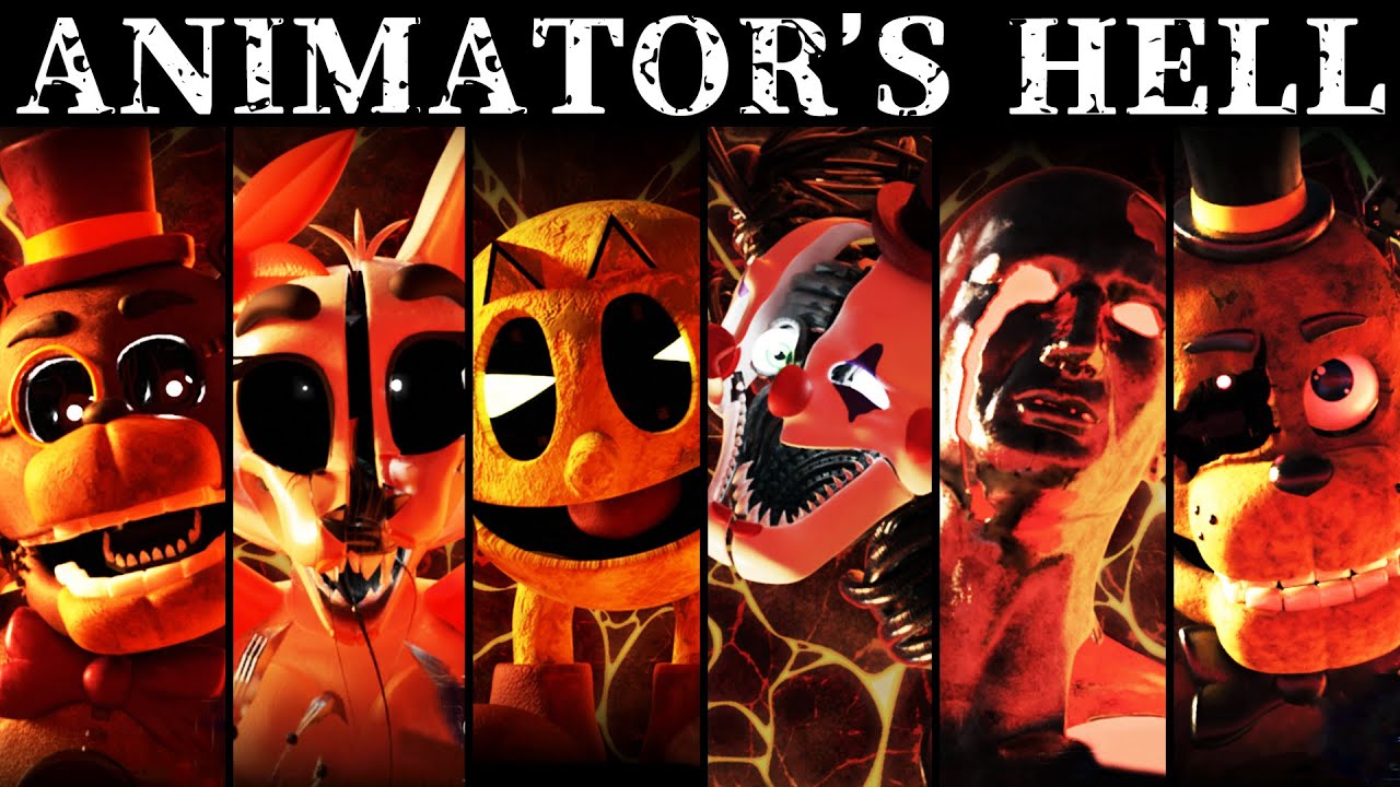 Animator's Hell - All Jumpscares / Animatronics