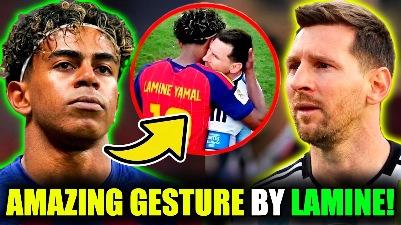 NO ONE NOTICED What Yamal Did for Messi After the Final