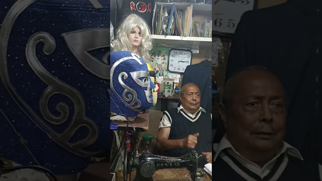 Máscaras de luchadores SLP
