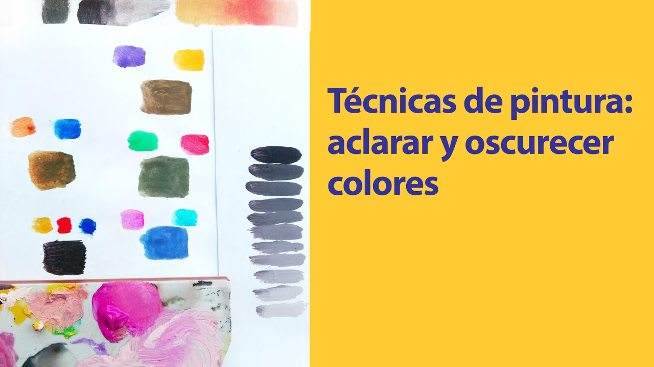 Cómo aclarar y oscurecer colores