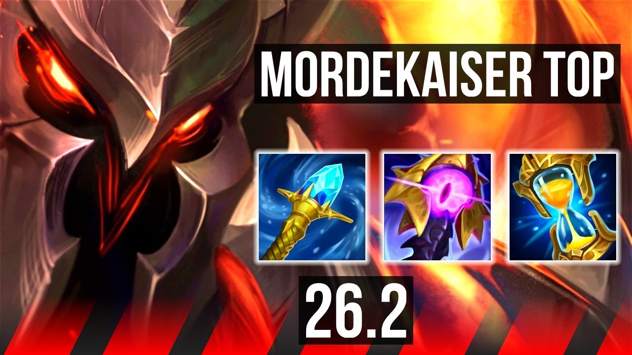 MORDEKAISER vs RIVEN (TOP) | 52K damage | BR Grandmaster | 26.2