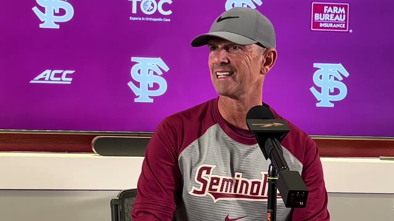 Link Jarrett on FSU's starting rotation, Cal Fisher earning shortstop job, speed on basepaths