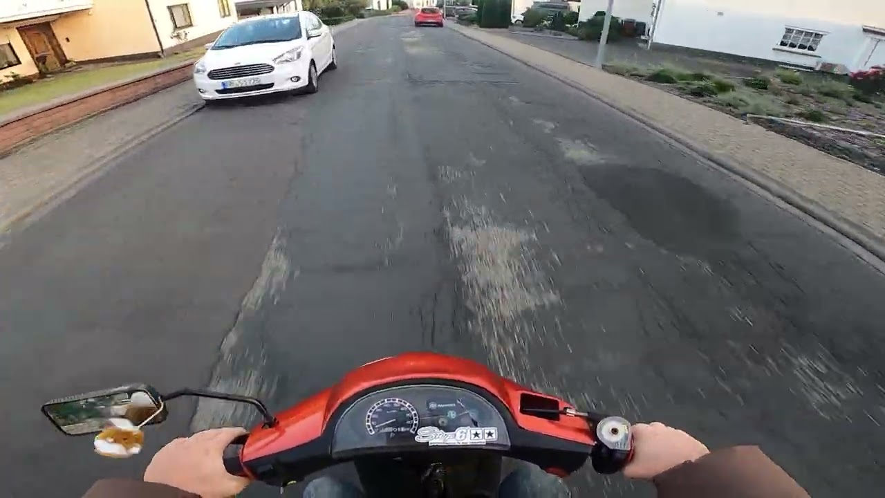 Cruisen mit Piaggio zip ssl25 tuning.