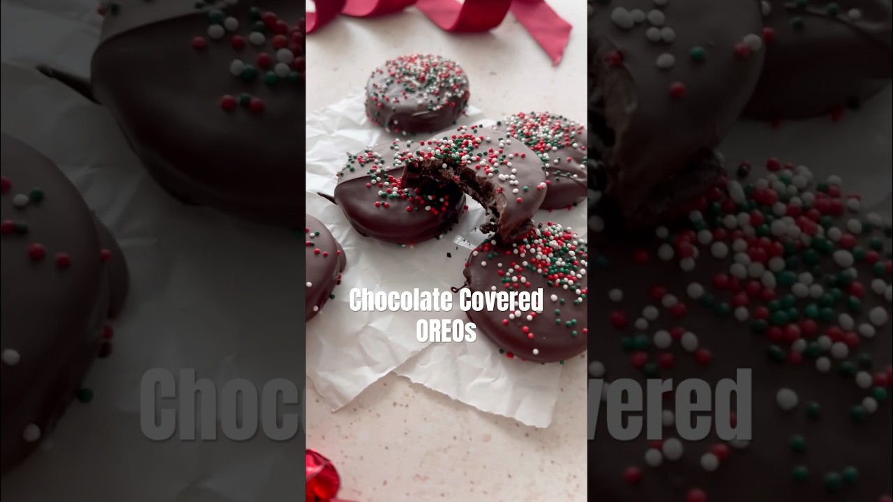 Chocolate Covered OREOs 