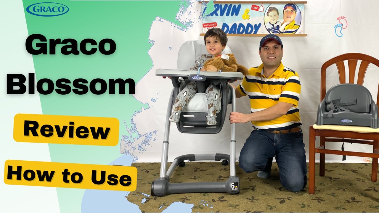Graco Blossom High Chair Reviews - Graco Blossom 6 In 1 High Chair Manual [Instructions/How to Use]