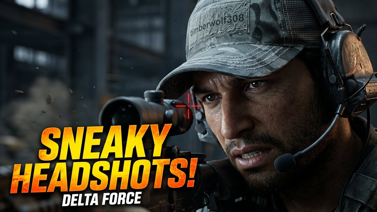 Crazy Sneak Attack Headshots in Delta Force Mobile