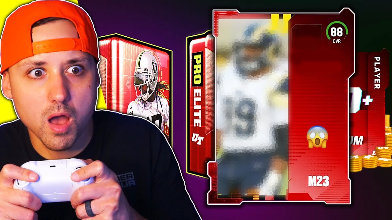 88 OVR PLATINUM PULL! I Made So Many Coins! Madden 23 Pack Opening