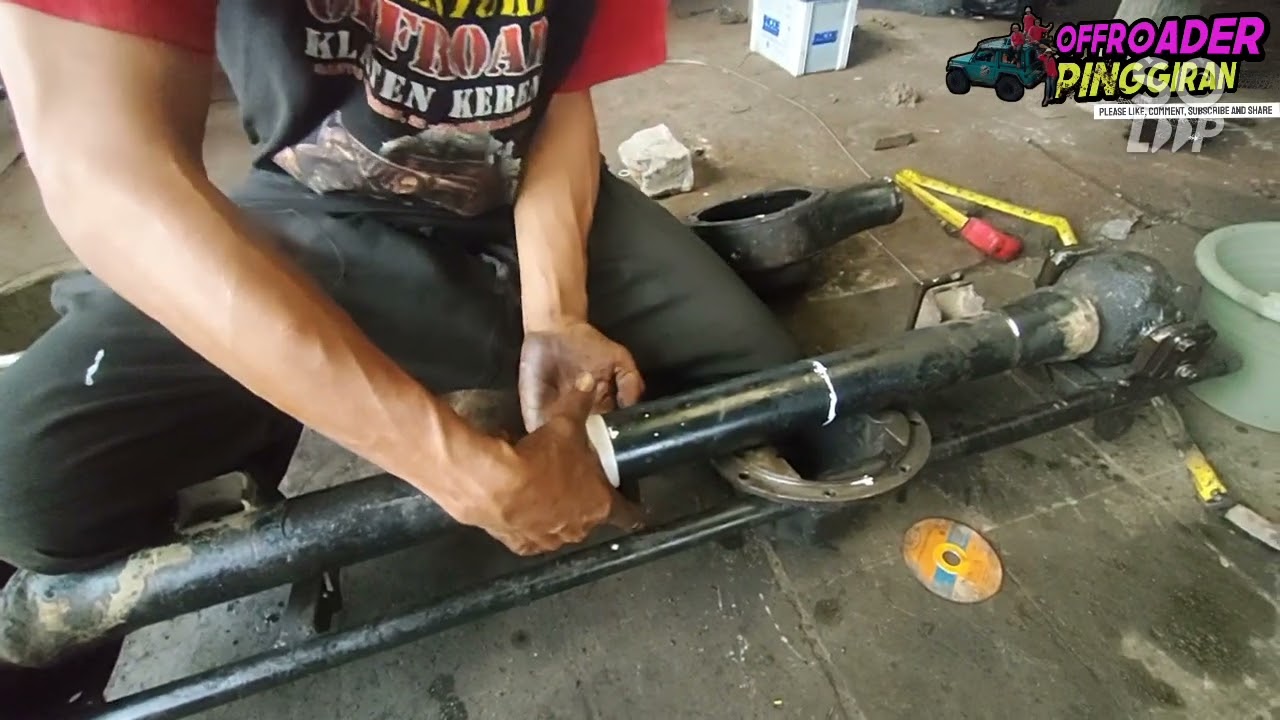 Modif Gardan belakang jimny jangkrik jadi gardan depan jimny katana 4x4#offroad#jimny#4x4#katana#