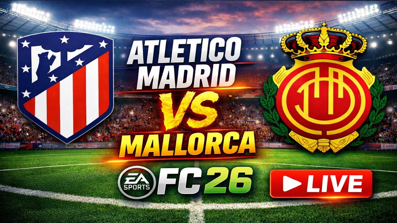 ATLETICO MADRID 1 vs 0 MALLORCA 🔴 LIVE | FC 26 PS5 Gameplay