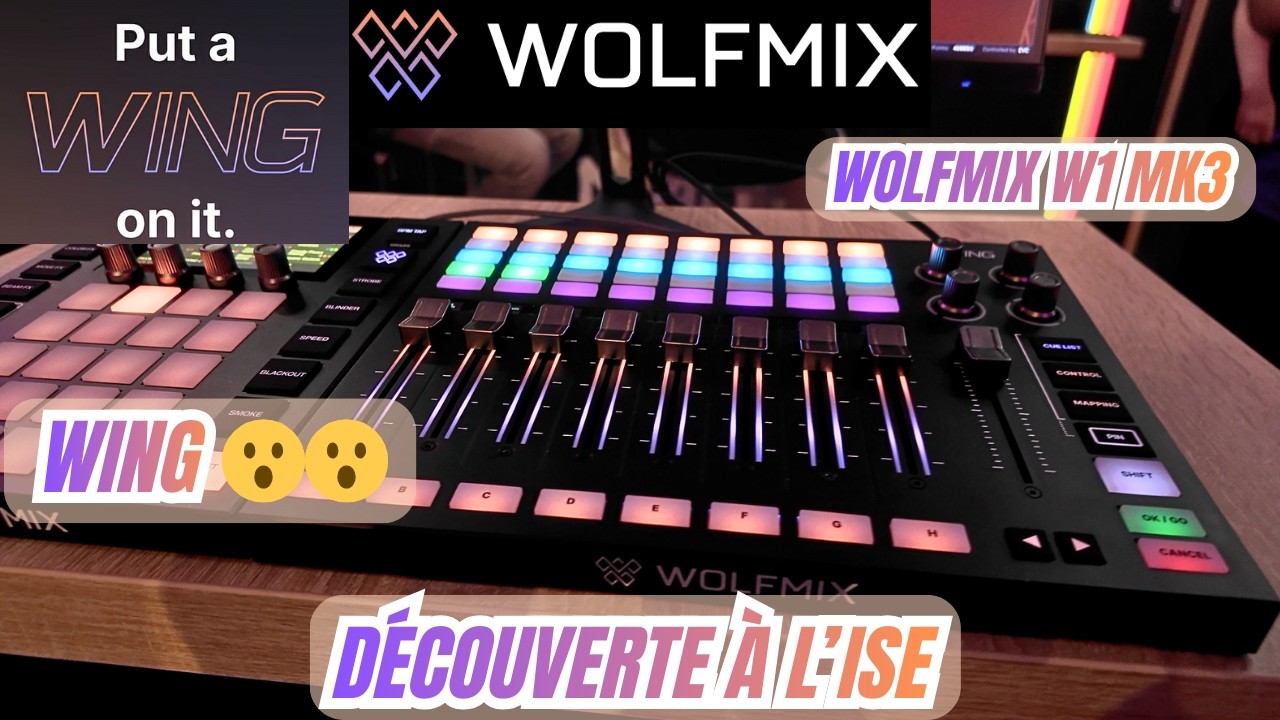 Découverte WOLFMIX WING et W1 MK3 au Salon ISE à Barcelone