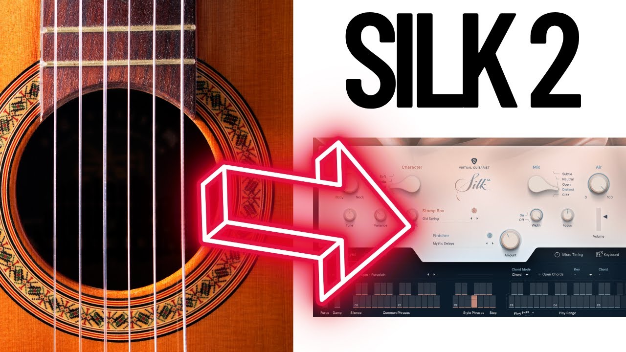 Ujam Slik 2 Virtual Guitarists FIRST LOOK Review Nylon-Stringed Concert Guitarist