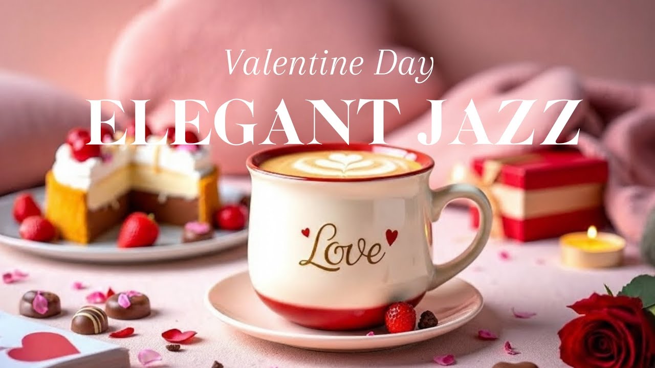 Elegant February Jazz - Relaxing with Soft Jazz Instrumental Music & Happy Harmony Bossa Nova