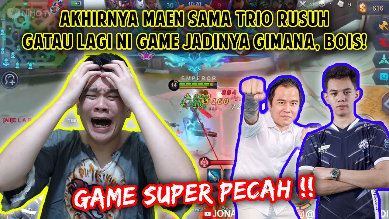 AKHIRNYA TRIO RUSUH KEMBALI! - Mobile Legends