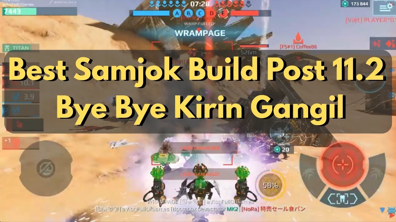 Is This the Best Samjok Build after 11.2 in War Robots?
