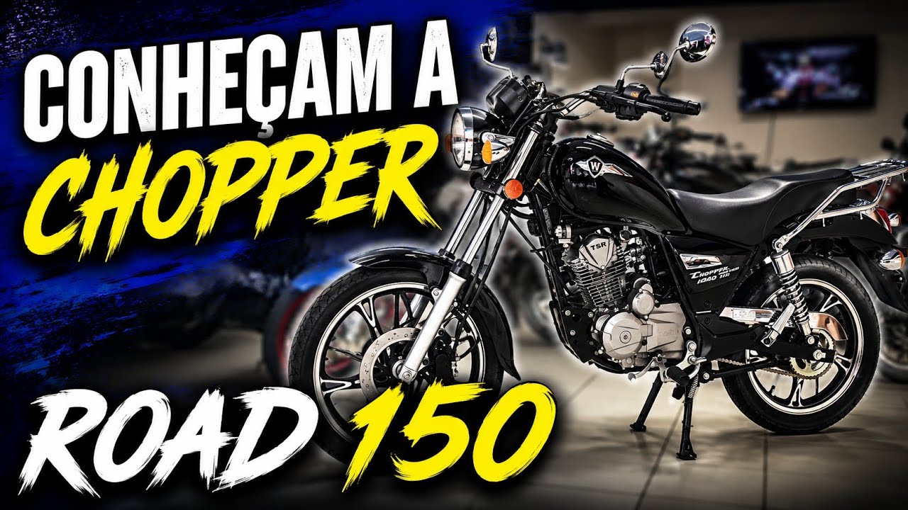 Chopper Road 150 o ás da Haojue. Detalhes e curiosidades sobre a líder de motos custom de baixa CC